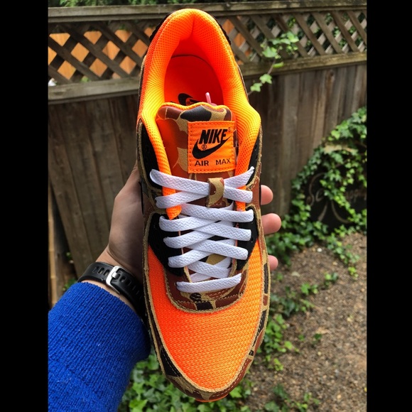Nike Air Max 90 SP Orange Duck Camo AM90 - Picture 3 of 7
